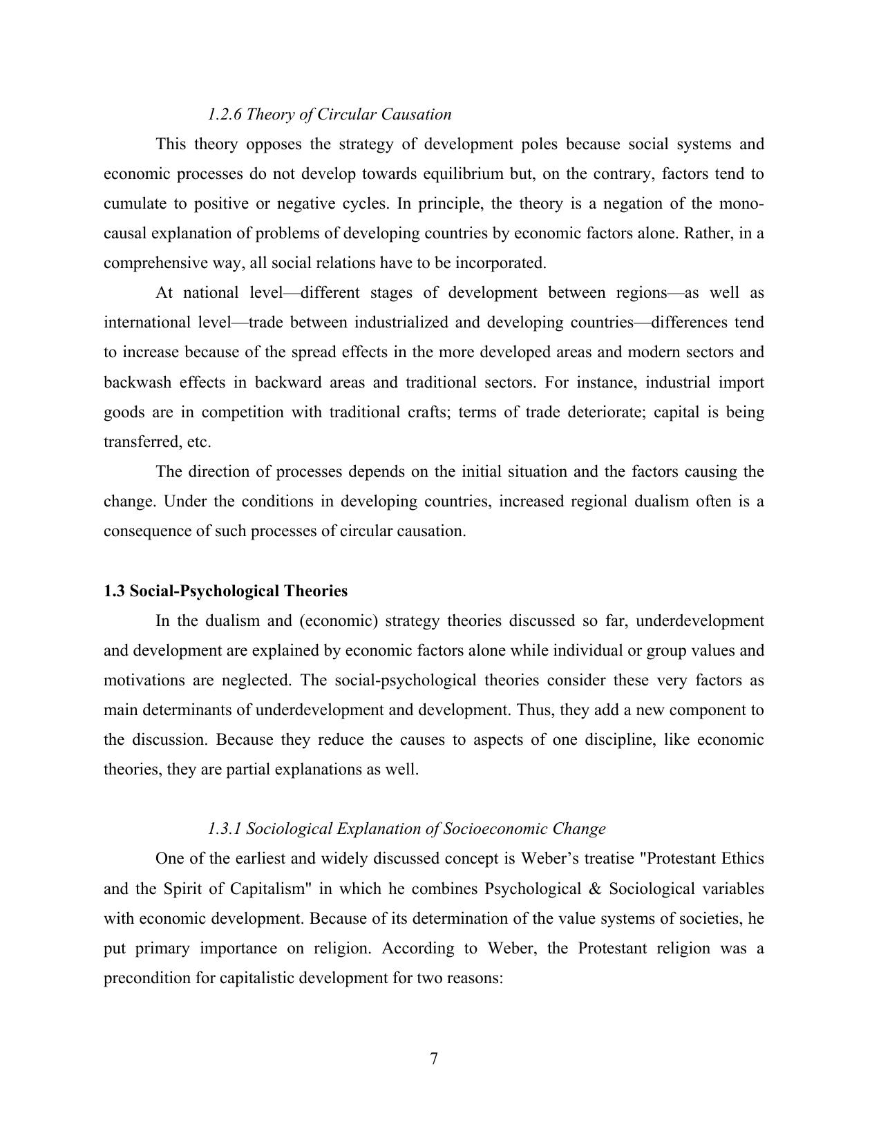BBM Development Studies Module — page 11 of 76
